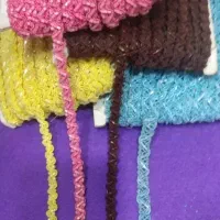 نوار ملیله دوزی رنگی متری ۸۵۰۰۰ تومان حراج