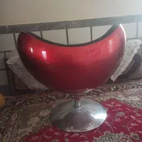 صندلی راحتی قرمز .صندلی دکوری|مبلمان خانگی و میز عسلی|کازرون, |دیوار