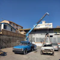 جرثقیل نیسان .تخلیه وبارگیری .جابجای کانکس