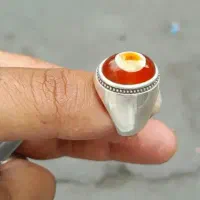 انگشتر کلکسیونی سه پوست نقره