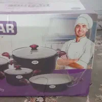 سرویس قابلمه سوفار 7 پارچه گرانیتی آکبند