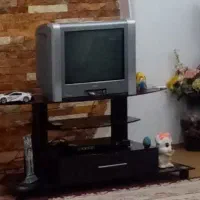 مبل 7 نفره چرم و پارچه|مبلمان خانگی و میز عسلی|کازرون, |دیوار