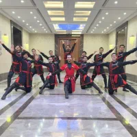 آموزش رقص آذربایجانی گروه اوتلار در شهر پارس آباد