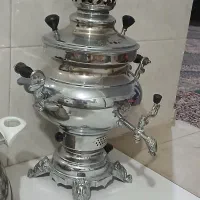 سماور گازی .وکتری شیر دار