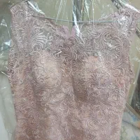 لباس مجلسی دانتل صورتی|لباس|رشت, باهنر|دیوار