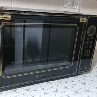 آون توستر مشکی طلایی WOLLEN