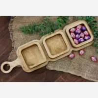 سینی چوبی، آجیل خوری، اردوخوری، مناسب تنقلات و مزه