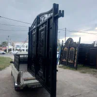 درب اهنی دروازه حیاط مدرن کیت کت