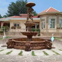 آبنما. آلاچیق.ستون.مجسمه .گلدان