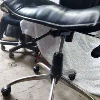 صندلی مدیریتی پشت بلند تمام چرم تنظیم ارتفاع جکی|دفتر کار|مریوان, |دیوار