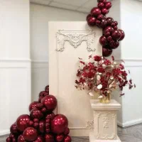 دیزاین یلدایی با گل ارایی و بادکنک آرایی|خدمات پذیرایی، مراسم|مشهد, جاهد شهر|دیوار