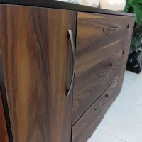 کنسول MDF جادار با آینه cnc نو نو|بوفه، ویترین، کنسول|رشت, گلباغ نماز|دیوار