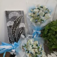 پول آرایی ودسته گل عروس وکارهای مکرومه بافی