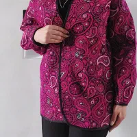 شومیز کرم و مانتو پاییزه مزونی گرم مجلسی|لباس|پرند, فاز ۳|دیوار