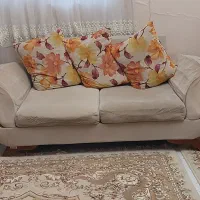 مبل راحتی ۷ نفره با عسلی و جلو مبلی|مبلمان خانگی و میز عسلی|قزوین, |دیوار