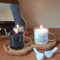 شمع پودری رایحه‌دار