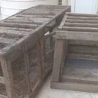 ۲عدد قفس پرنده کوچک و بزرگ