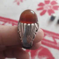 انگشتر نقره عتیقه|جواهرات|بم, |دیوار