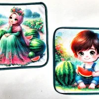 زیرانداز مخمل کودک( فروش با قیمت تولید)|روفرشی|اصفهان, میرعماد|دیوار