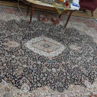 ۱جفت فرش ماشینی ۷۰۰شانه یلدای کویر۱۲و۹ متر سالم|فرش|صفادشت, |دیوار