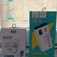 پاوربانک 20000 و ایرپاد مارک 369 و اکبند