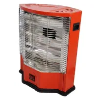 بخاری برقی فن دار ایستاده ۳ المنت شیشهای 1800وات|بخاری، هیتر، شومینه|رشت, کوی طالقانی|دیوار