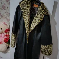 پالتو چرم پلنگی