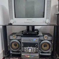 میزال ای دی ومیزشیشه ای باتمام امکانات|میز تلویزیون|کاشان, شهرک صنعتی کویر|دیوار