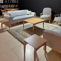 مبل تدی ۸ نفره چوب روس|مبلمان خانگی و میز عسلی|رباط‌کریم, |دیوار