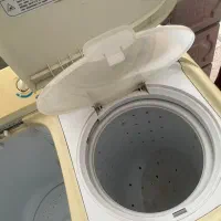 لباسشویی هایر دوقلو کارکرده کاملا سالم|ماشین لباسشویی و خشککن لباس|شیراز, عادل آباد|دیوار