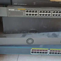 تعدادی سوییچ ۱۶ و ۲۴ پورت