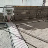 کارگر ساده جهت لوله کشی آب ساختمان