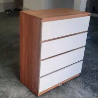 چهارکشوی گردویی بسیار زیبا|جاکفشی، کمد، دراور|بابل, |دیوار