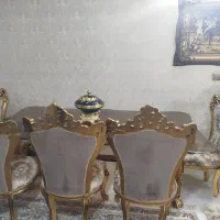 میز ناهار خوری ۶ نفره استیل|میز و صندلی غذاخوری|محمدشهر, محمدشهر|دیوار