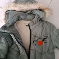 کاپشن دخترانه پشم شیشه وگرم