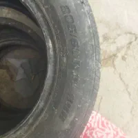 لاستیک موتور تریل و سه عدد لاستیک206|قطعات یدکی و لوازم جانبی|بندر ترکمن, |دیوار