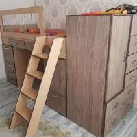 تخت نوجوان با کمد