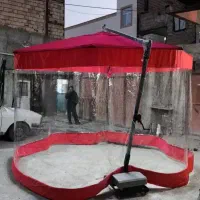 الاچیق چتر پایه بغل سایبان دوزی مدل حلا