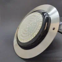چراغ روکار استخری فوق باریک استیل مولتی کالر 10وات
