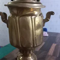 سماور برنجی قدبمی|کلکسیون اشیاء عتیقه|ساری, |دیوار