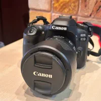 دوربین Canon 80D + لنز 18-135 IS USM|دوربین عکاسی و فیلم‌برداری|کرمان, |دیوار