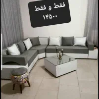 مبل راحتی ال ست۷نفره  آماده از تولیدی کد۵۶|مبلمان خانگی و میز عسلی|تبریز, |دیوار