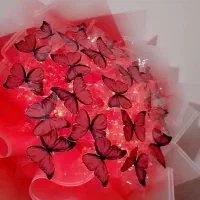 دسته گل پروانه ای ، جاودان ، پینترستی|گل مصنوعی|مشهد, طلاب|دیوار