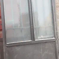 درب آهنی دو لنگه