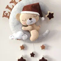 ست نمدی اتاق کودک مناسب سیسمونی