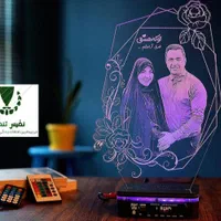 آباژور بالبینگ چراغ خواب طرح چهره|چراغ خواب و آباژور|مشهد, گلبرگ شمالی|دیوار