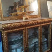 میز اینه جنس خوب زد آب روی میز سنگ ممر|آینه|اهواز, بهارستان|دیوار