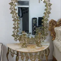 آیینه شمدان برنز|بوفه، ویترین، کنسول|میاندوآب, |دیوار