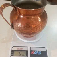 چند قطعه ظروف مسی.بسیار تمیز