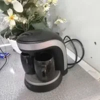 قهوه ساز عالی فقط 5یا 6 بار  استفاده شده سالم|سماور، چای‌ساز، قهوه‌ساز|هشتگرد, هشتگرد قدیم|دیوار